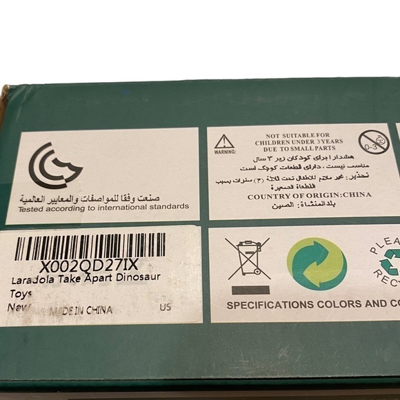 Dinosaur Toys Laradola DIY Take Apart Dinosaur Toys for Kids 3+ New sealed - Picture 8 of 10